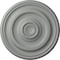 Ekena Millwork Kepler Traditional Ceiling Medallion (For Canopies up to 2 5/8"), 11 7/8"OD x 1 1/4"P, Primed White CM12KP - alternate 1